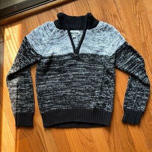 Buffalo Black and Gray Knit Sweater